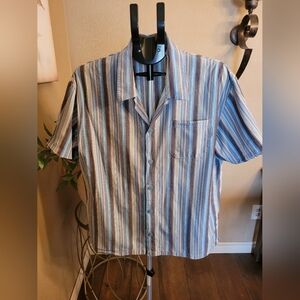 Calvin Klein Multicolor Striped Men's Shirt
